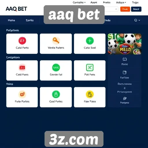 Recursos e funcionalidades do site aaq bet