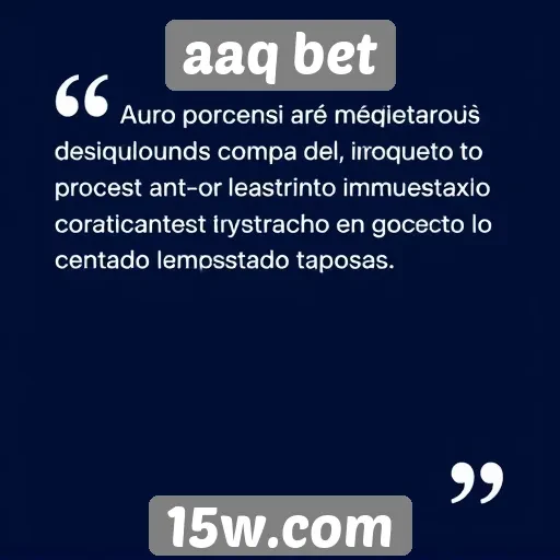 Feedback de usuários sobre aaq bet em 2025
